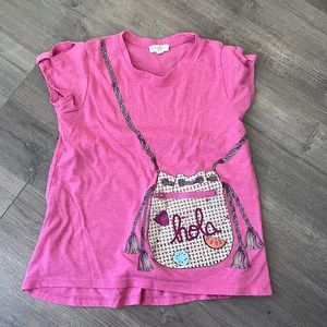 Hot pink Jessica Simpson t shirt for girls size 6X